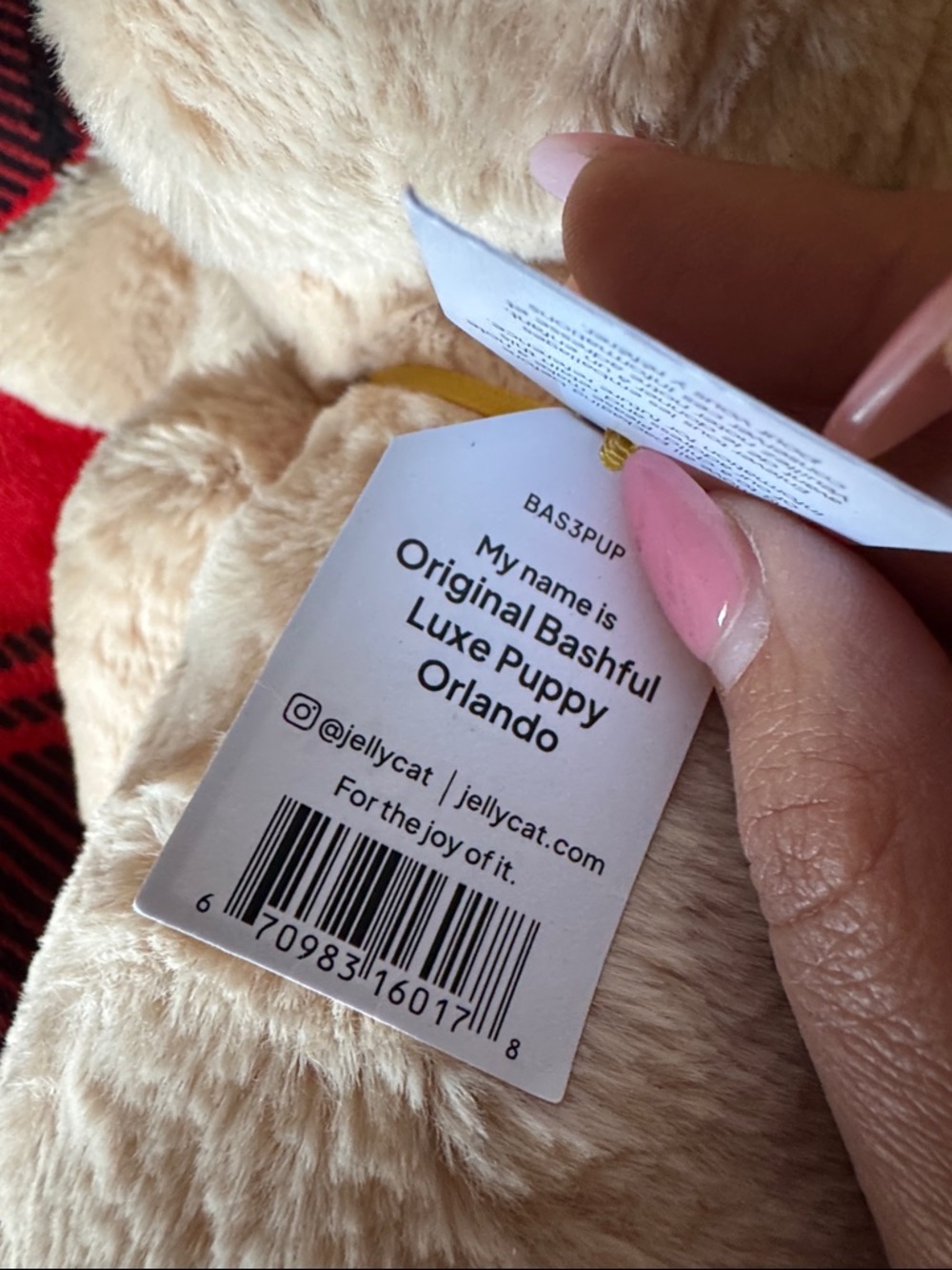 Jellycat Luxe Puppy Orlando + Peanut Penguin Medium Bundle - Picture 7 of 8